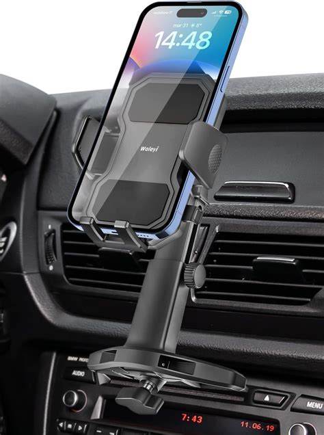 cd slot phone mount|cd slot mount for smartphones.